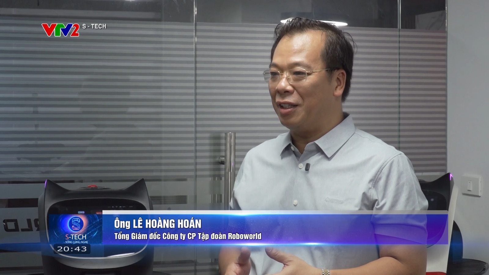 Roboworld lên sóng VTV2 – Chương trình S-Tech: Điểm Chạm Công Nghệ