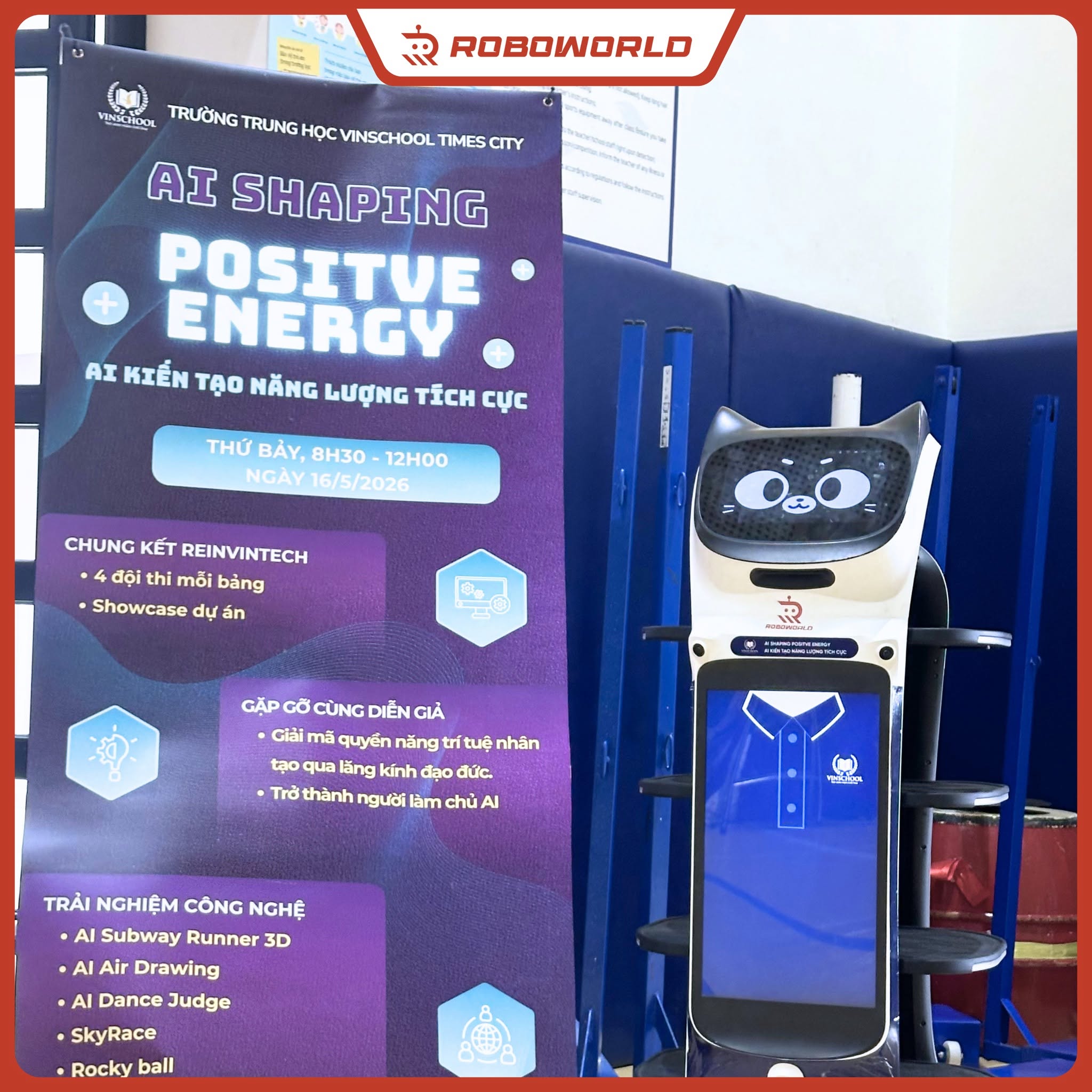 Robot Roboworld tại sự kiện — ảnh 6